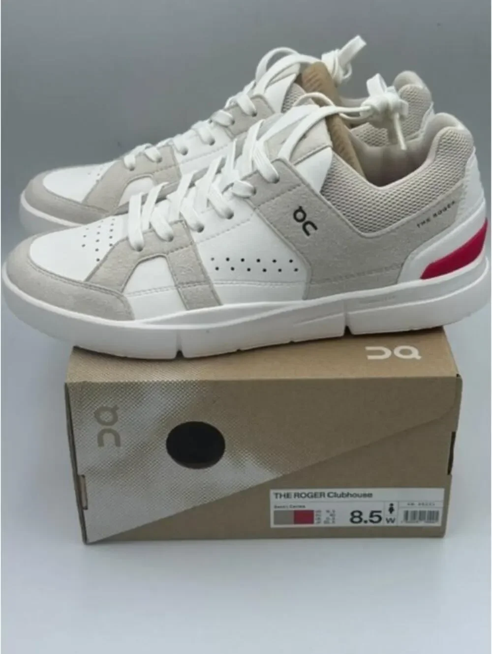 On Cloud The Roger Clubhouse Sneakers Women's Size 8.5 NEW
